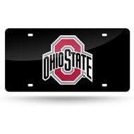 Rico Industries NCAA Ohio State Buckeyes Laser Inlaid Metal License Plate Tag