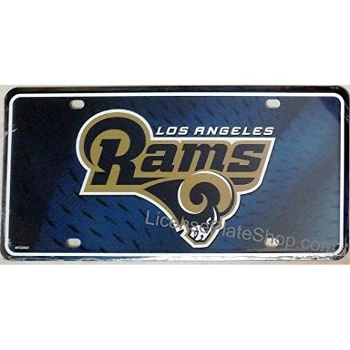  Rico Industries NFL Unisex NFL Retro Logo Metal Auto Tag