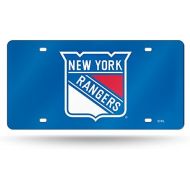 Rico Industries NHL Unisex-Adult NHL Laser Inlaid Metal License Plate Tag