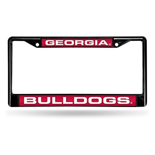  Rico Industries NCAA Unisex-Adult NCAA Laser Cut Inlaid Standard Chrome License Plate Frame