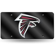 Rico Industries NFL Atlanta Falcons Laser Inlaid Metal License Plate Tag
