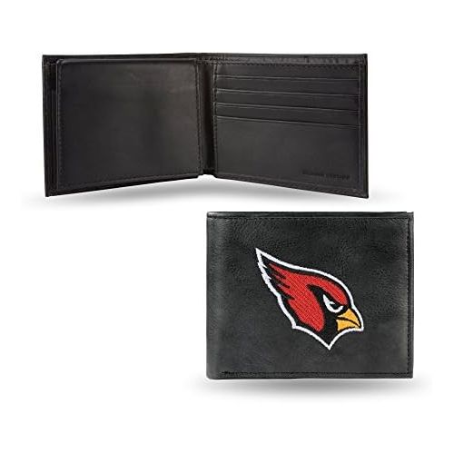 Rico Industries NFL Embroidered Leather Billfold Wallet