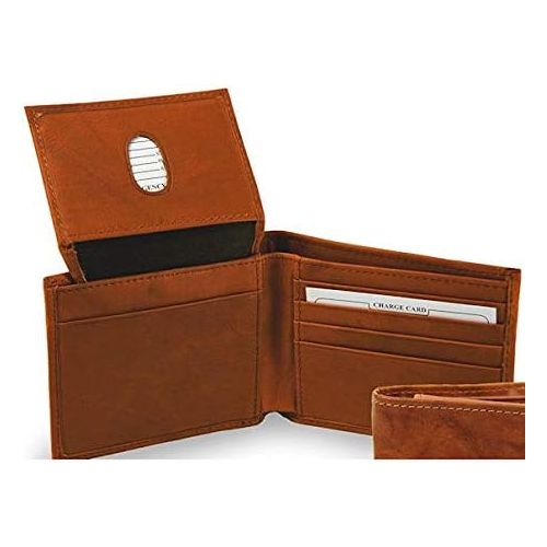  Rico Industries NFL Arizona Cardinals Embossed Leather Billfold Wallet with Man Made Interior