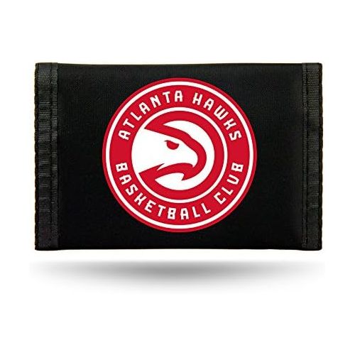  Rico Industries NBA Atlanta Hawks Nylon Trifold Wallet