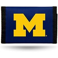 Rico Industries NCAA Michigan Wolverines Nylon Trifold Wallet