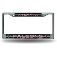 Rico NFL Bling Chrome License Plate Frame with Glitter Accent