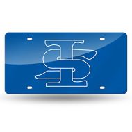 Rico Industries NCAA Unisex-Adult Laser Inlaid Metal License Plate Tag