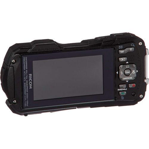  Ricoh WG-60 Waterproof Digital Camera, 2.7 LCD (WG-60 Black)