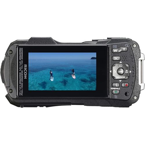  Ricoh WG-60 Waterproof Digital Camera, 2.7 LCD (WG-60 Black)