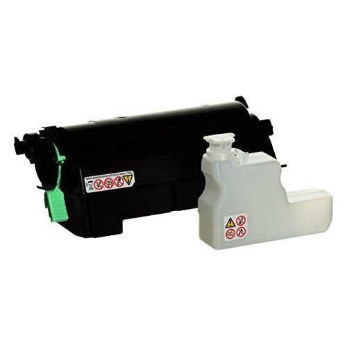  Ricoh Print Cartridge, Includes Waste Toner Bottle, 25000 Yield (407823)