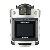 Ricoh RICOH waterproof action camera WG-M2 4K video super-wide-angle 204 degrees housing unnecessary waterproof 20m impact 2m 03813 (Silver) (International Model)