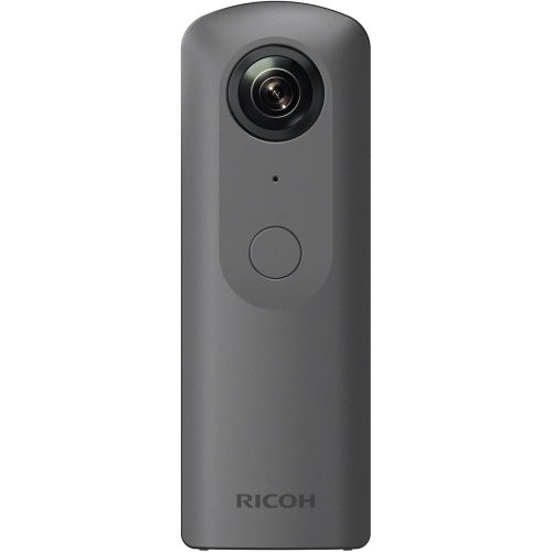  Ricoh Theta V 360-Degree Spherical 4K HD Digital Camera with Ricoh Selfie Stick, Ricoh TW-1 Underwater Housing Kit