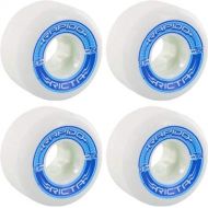 Ricta Wheels Rapido Wide White/Blue Skateboard Wheels - 53mm 101a (Set of 4)