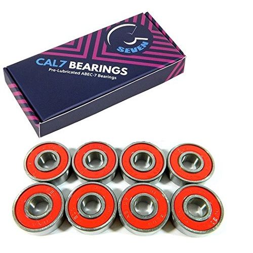  Ricta Skateboard Wheels Duo Tones 54mm Electros 98a (4 Pack) Cal 7 Bearing Combo