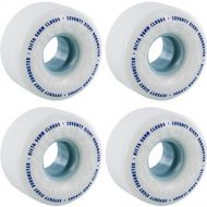 Ricta Wheels Clouds White / Blue Skateboard Wheels - 56mm 78a (Set of 4)