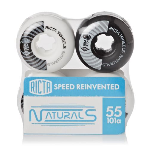  Ricta Pro Naturals 101a Skateboard Wheel 55mm White