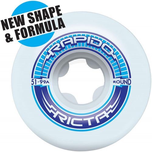  Ricta Rapido Round 99a 52mm Skateboard Wheel