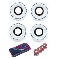 Ricta Skateboard Wheels 54mm Clouds 92a (4 Pack) Cal 7 Bearing Combo