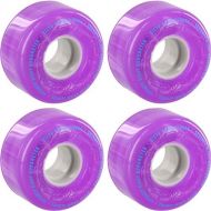 Ricta Wheels Crystal Clouds Purple Skateboard Wheels - 54mm 78a (Set of 4)
