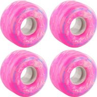 Ricta Wheels Clouds Pink Swirl Skateboard Wheels - 56mm 78a (Set of 4)