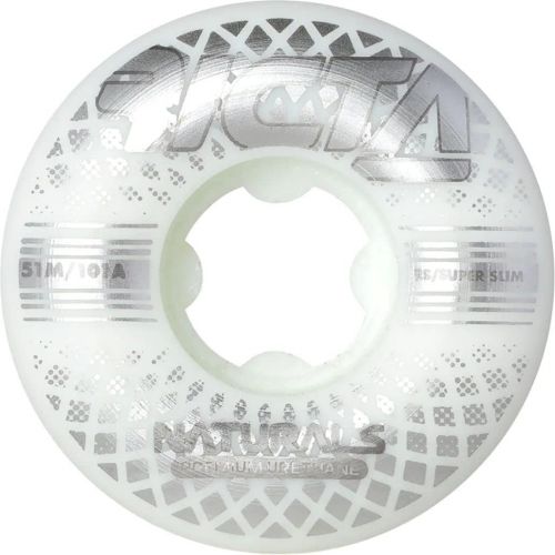  Ricta Reflective Naturals Super Slim 101a Skateboard Wheels - 51mm, RIC-SKW-5194