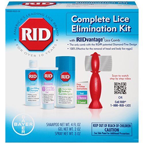  RID Complete Lice Elimination 3 Item Kit by Rid