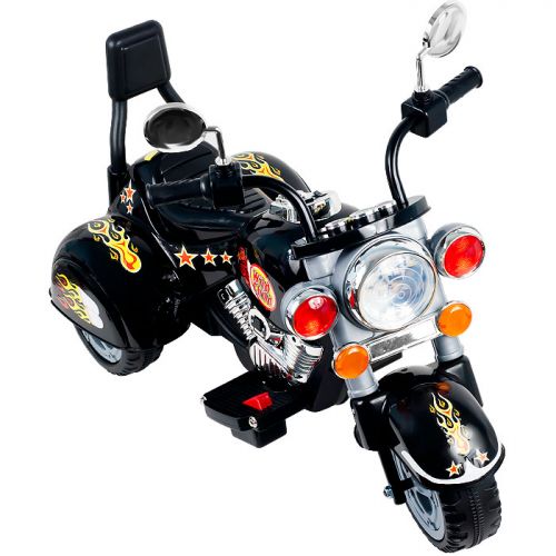  Ride on Toy, 3 Wheel Chopper Motorcycle for Kids by Rockin Rollers - Battery Powered Ride on Toys for Boys & Girls by Lil Rider