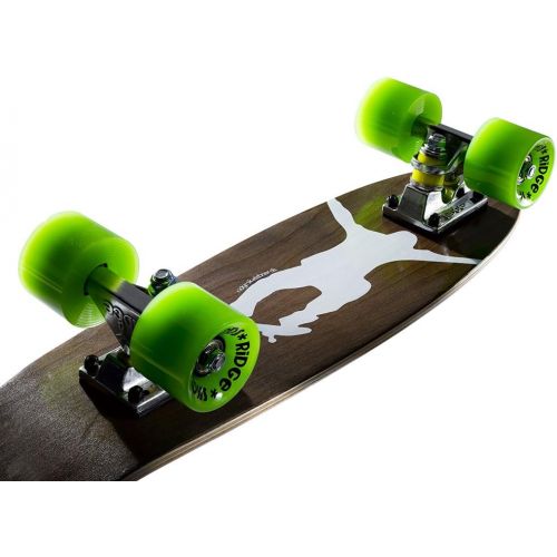  Ridge Maple Skateboard/Mini Cruiser, Dark Dye NR1