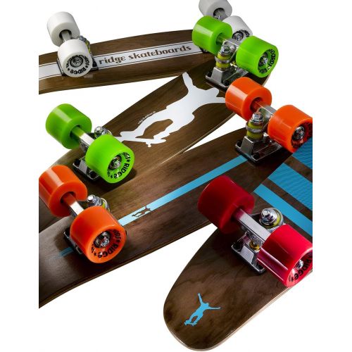  Ridge Maple Skateboard/Mini Cruiser, Dark Dye NR1