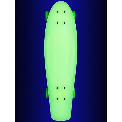  Ridge Skateboard Big Brother Nickel 69 cm Mini Cruiser, Glow/rot