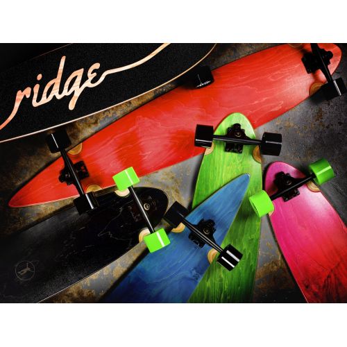  Ridge Regal Series Laser Cut Pin Tail Longboard