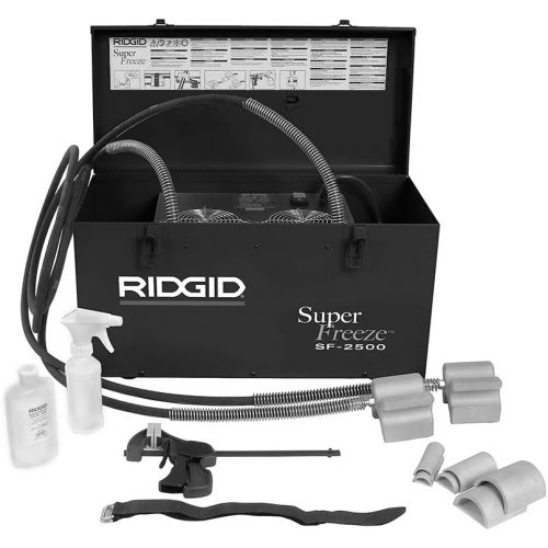  Ridgid RIDGID 68967 Model SF-2500 SuperFreeze Pipe Freezer, Pipe Freezing Kit