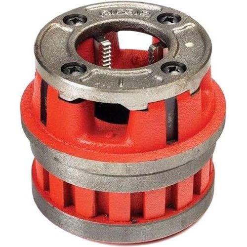  Ridgid RIDGID 37415 Model 12-R Hand Threader Die Head, Alloy Right-Handed NPT Die Head for Nominal Pipe Size of 2-Inches