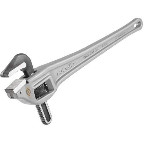  Ridgid RIDGID 31130 Model 24 Aluminum Offset Pipe Wrench, 24-inch Plumbing Wrench