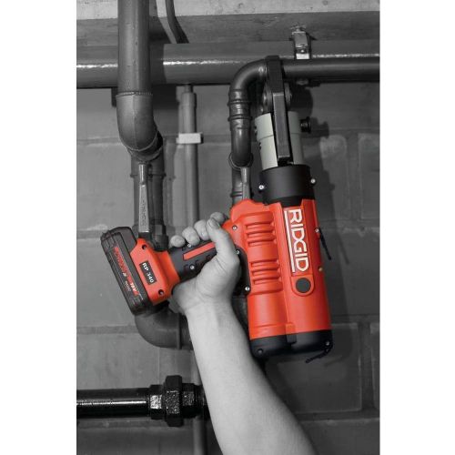  Ridgid GIDDS2-813276 RIDGID RP 340-B Press Tool Kit - 43358 Hydraulic Crimping Tool With ProPress Tool Jaws - PureFlow, MegaPress, Standard Series Jaws and Rings Compatible (Cordle