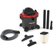 Ridgid RIDGID 50323 1200RV Wet Dry Vacuum, 12-Gallon Shop Vacuum with 5.0 Peak HP Motor, Casters, Pro Hose, Drain, Blower Port, Accessory Storage