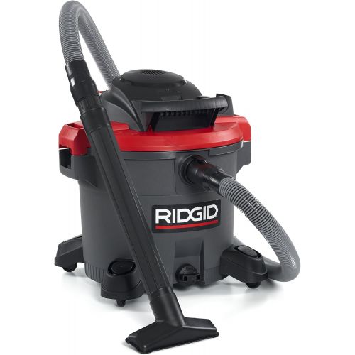  Ridgid RIDGID 50323 1200RV Wet Dry Vacuum, 12-Gallon Shop Vacuum with 5.0 Peak HP Motor, Casters, Pro Hose, Drain, Blower Port, Accessory Storage