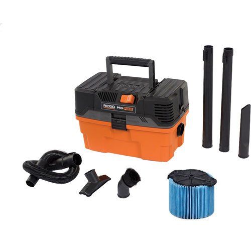  Ridgid WD4522 4.5 Gallon Pro Pack Portable WetDry Vacuum