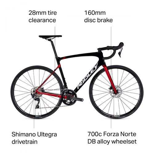  Ridley Fenix SLiC Disc Ultegra Road Bike