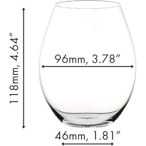  Riedel 6422/04-4 Riedel Wine Friendly 004 Tumbler, Set of 4, 19.4 fl oz (570 ml)