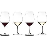 Riedel 6422/01-4 Red Wine Glasses, Set of 4, Riedel Wine Friendly, Riedel 001 Magnum, 35.8 fl oz (995 ml)