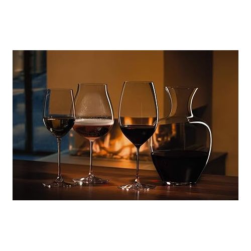  Riedel Veritas Chardonnay Wine Glasses, Set of 2, Clear