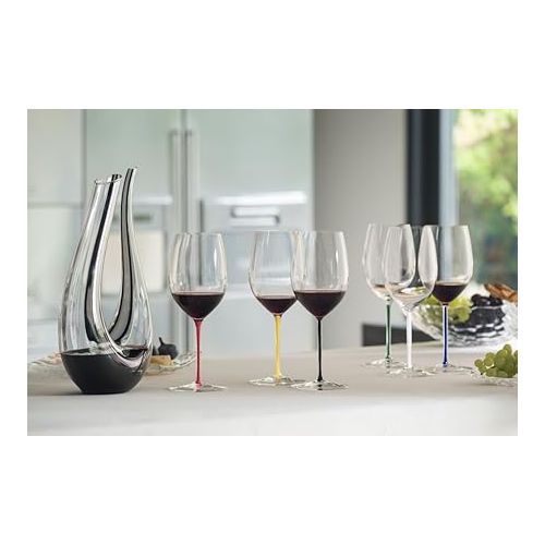  Riedel Fatto A Mano Cabernet Wine Glass, Red