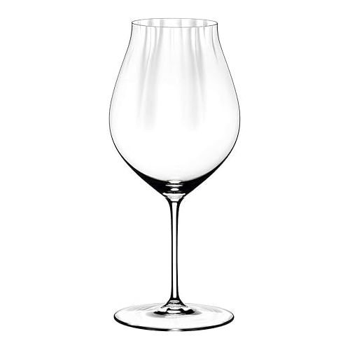  Riedel Performance Pinot Noir Wine Glass (2-Pack) with Large Microfiber Polishing Cloth Bundle (2 Items)