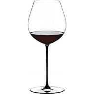 Riedel Fatto A Mano Old World Pinot Noir Wine Glass , Black
