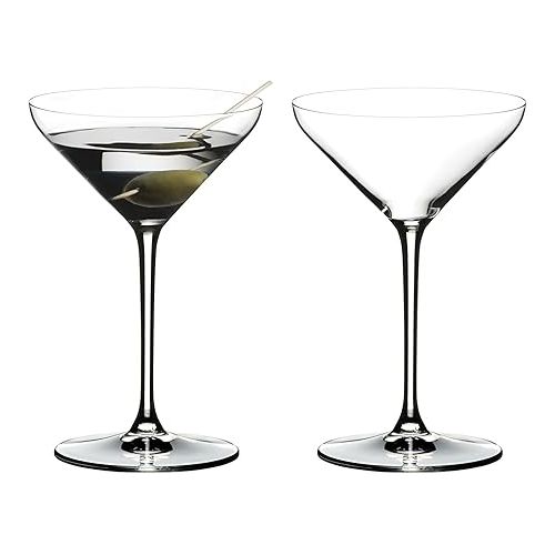  Riedel Extreme Martini Glass, Set of 2, Clear, 8.82 fluid ounces