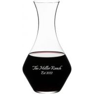 Riedel Personalized 37oz Cabernet Decanter, Custom Engraved Crystal Wine Decanter for Red Wine, Home Bar Accessories and Gifts for Wine Lovers