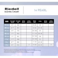Riedell Skates - 14 Pearl Jr. - Youth Recreational Ice Figure Skates with Steel Luna Blade for Girls