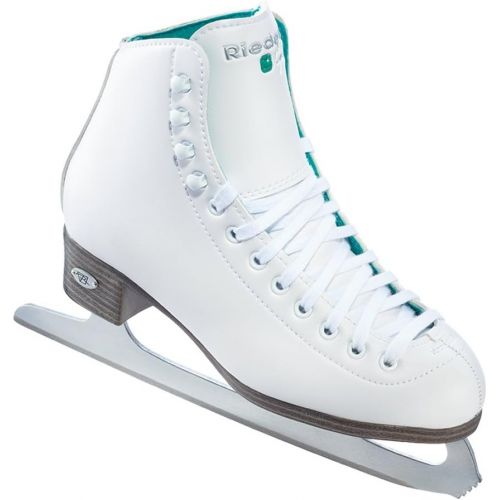  Riedell Skates - 110 Opal - Recreational Ice Skates with Stainless Steel Spiral Blade