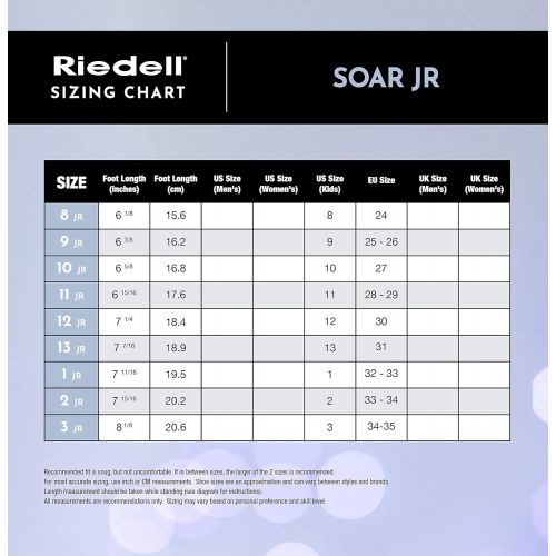  Riedell Skates - Soar Youth Ice Skates - Recreational Soft Beginner Kids Figure Ice Skates